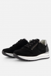 GaborSneakerszwartSuede