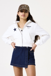 DenimSkort-Rinsed