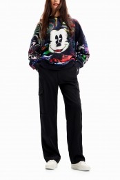 OversizedsweatshirtMickeyMouse-BLACK-S