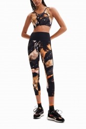 Leggingmetprintmetmineraaleffect-BLACK-XS