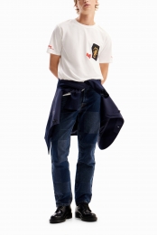 T-shirtmetpatchesmetsfinx-WHITE-S