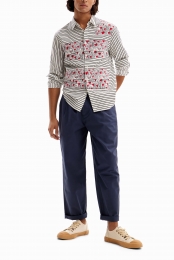 Gestreeptoverhemdmetliefde-WHITE-XL