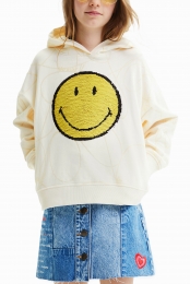 SweatshirtmetSmileyenomkeerbarepailletten-WHITE-S