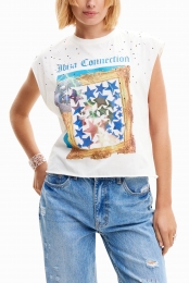 T-shirtmetspiegelbolenstuds-WHITE-XS