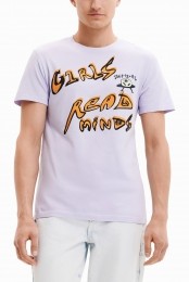 T-shirtmetkortemouwengirls-BLUE-L