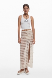 MouwloosT-shirtmettekst-WHITE-XL