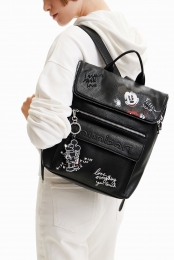 MiddelgroterugzakMickeyMouse-BLACK-U