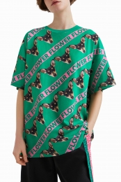 OversizeduniseksT-shirtJohnsonHartig-GREEN-M