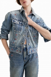 SpijkerjackmetstudsJohnsonHartig-BLUE-XL