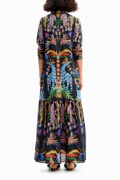 Maxi-overhemdjurkStellaJean-BLACK-S