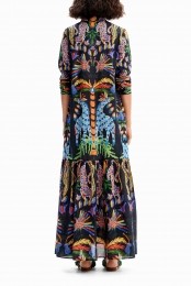 Maxi-overhemdjurkStellaJean-BLACK-L