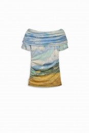 BandeauT-shirtVincentVanGogh-BLUE-L
