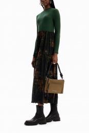 Gecombineerdemidi-jurk-GREEN-M