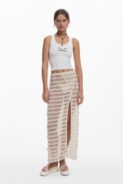 MouwloosT-shirtmettekst-WHITE-L