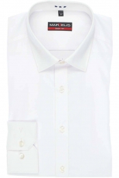 MarvelisStrijkvrijOverhemdBodyFitWit40