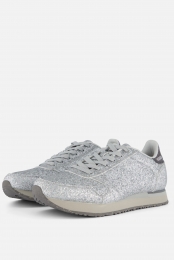 WodenYdunIconSneakersglittergrijsTextiel