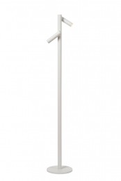 LucideANTRIM-OplaadbareLeeslampBinnenBuiten-AccuBatterij-LEDDimb-2x22W2700K-IP54-Metdraadloosoplaadstation-Wit
