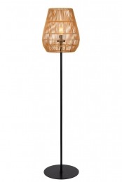 LucideNERIDA-VloerlampBinnenBuiten-35cm-1xE27-IP44-Naturel