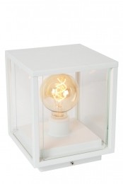 LucideCLAIRE-Sokkellamp-1xE27-IP54-Wit