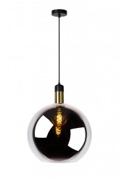 LucideJULIUS-Hanglamp-40cm-1xE27-Fum