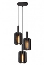 LucideRAFAL-Hanglamp-50cm-3xE27-Grijs