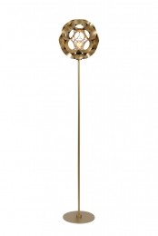 LucideHANNELORE-Vloerlamp-30cm-1xE27-MatGoudMessing