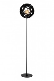 LucideHANNELORE-Vloerlamp-30cm-1xE27-Zwart