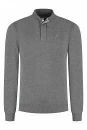 FellowsUnitedPulloverPremiumHalfZipJersGreyMelL
