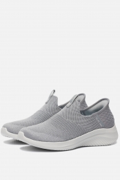 SkechersHandsFreeUltraFlexInstappersgrijs