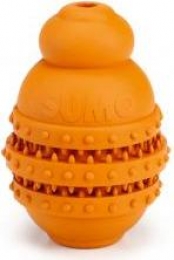 BeezteesSumoPlayDental-Hondenspeelgoed-Rubber-Oranje-S