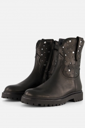 GigaLaarzenzwartLeer