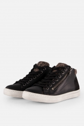 AqaVeterbootszwartLeer