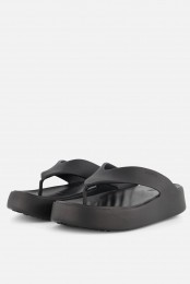 CrocsGetawayPlatformSlipperszwartRubber