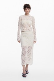 GehaaktT-shirtmetlangemouwen-WHITE-S