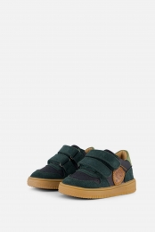 ShoesmeBabyschoenenVelcroblauwLeer