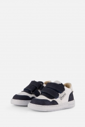ShoesmeBabyschoenenVelcroblauwLeer