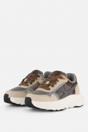 MuytersSneakersbeigeLeer