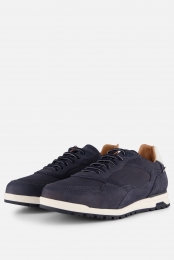 VanLierSneakersblauwNubuck
