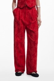 Bedrukteplooibroek-RED-M