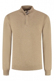 FellowsUnitedPulloverPremiumHalfZipJersMidBrownbronze2XL