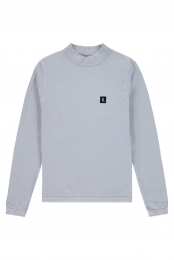 KultivateKNSTRUCTUREMOCKPulloverHalogenBlueL