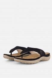 RiekerSlipperszwartTextiel