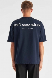 DontWasteCultureCultureT-shirtCleoNavyBlueM