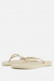 HavaianasSlimGlitterIISlippersbeigeRubber