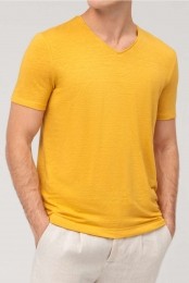 OLYMPCasualT-ShirtV-halsmasEffen