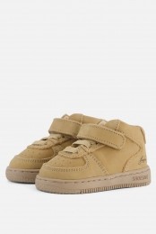 ShoesmeBabyschoenenVeterbootsbeigeLeer