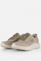 SkechersGoWalkFlexSlip-insInstappersgrijs