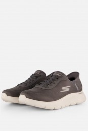 SkechersGoWalkFlexSlip-insInstappersgrijs