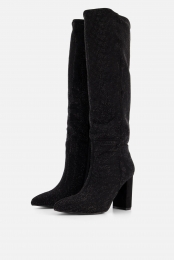 MexxKrystalIIHogelaarzenzwartSynthetisch