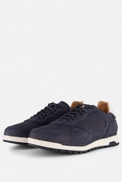 VanLierSneakersblauwNubuck